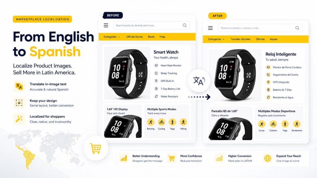 Mercado Libre Image Translator for Cross-Border Sellers